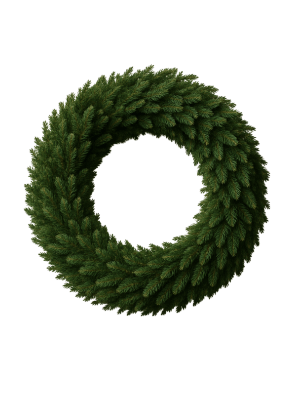 Commercial Wreath Green 1.5m