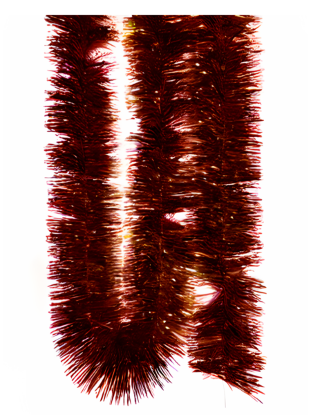 150mm Red Tinsel