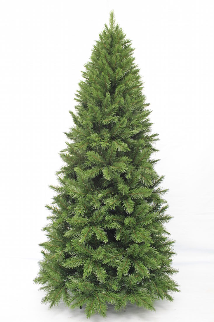 6ft Slim Christmas Tree Hinged Artificial Xmas Tree Warehouse