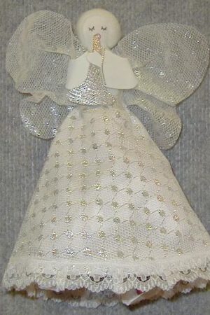 Angel Tree Topper Silver