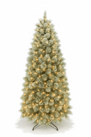 7ft Slim Mountain Cashmere Hinged 2.13m with 460 LED’s