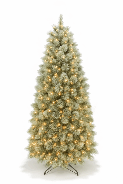 7ft Slim Mountain Cashmere Pre Lit