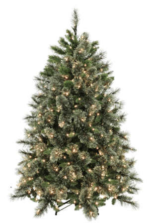 5ft American Cashmere Hinged 1.52m with 260 Warm White LED’s