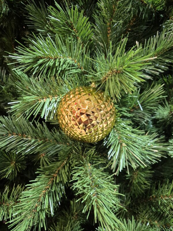 Ball Gold Textured Pineapple