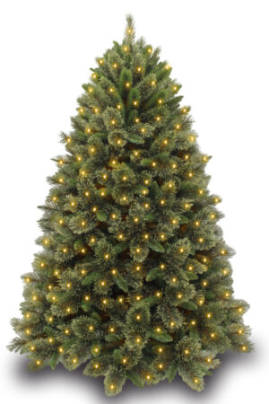 7ft American Cashmere Hinged 2.13m Prelit with 680 LED’s