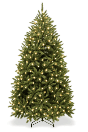 7.5ft New Hampshire Pine Super deluxe Christmas Tree  2.28m Prelit with 620 LED’s
