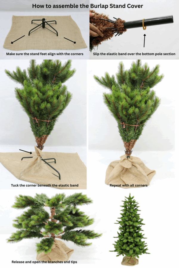Slim Wyoming Burlap Assembly Instructions